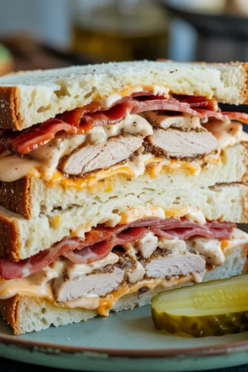 Easy Keto Chicken Bacon Ranch Sandwich Recipe (30 Minutes!) (2)