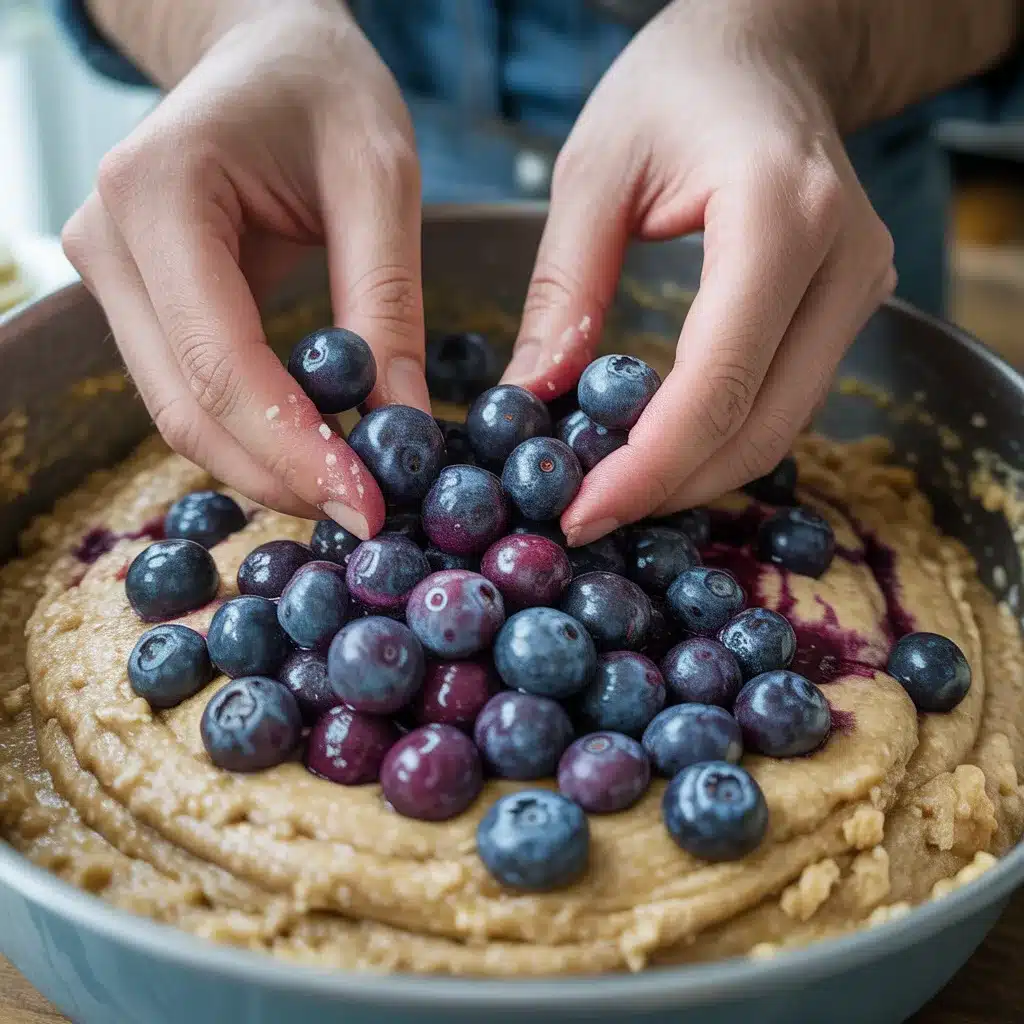 Easy Vegan Blueberry Blondies Soft & Chewy Treat