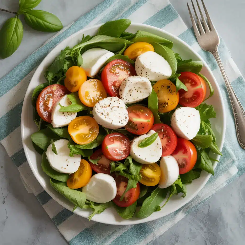 Fresh Tomato Mozzarella Salad