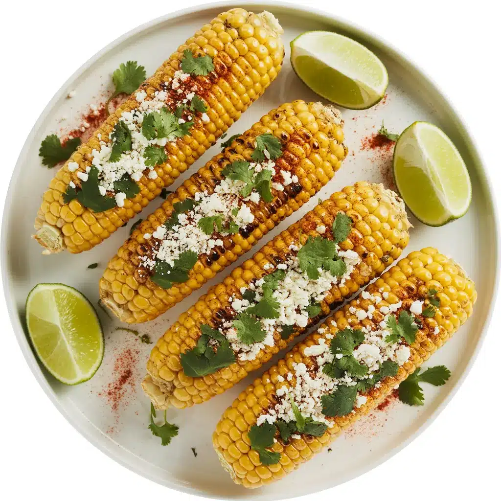Grilled Corn with Chili Lime Butter
