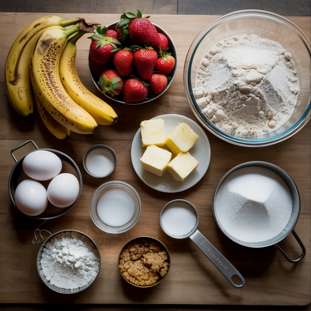 Healthy Strawberry Banana Muffins (So Easy to Make)