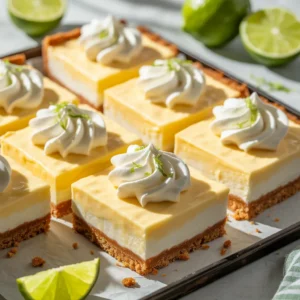 Homemade Key Lime Pie Bars Everyone Will Love
