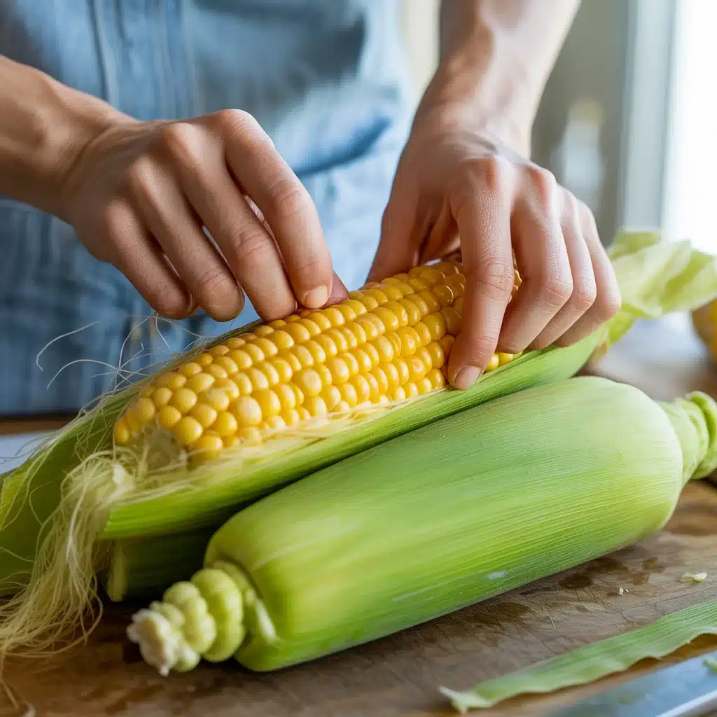 Perfectly Grilled Corn on the Cob Close-Up