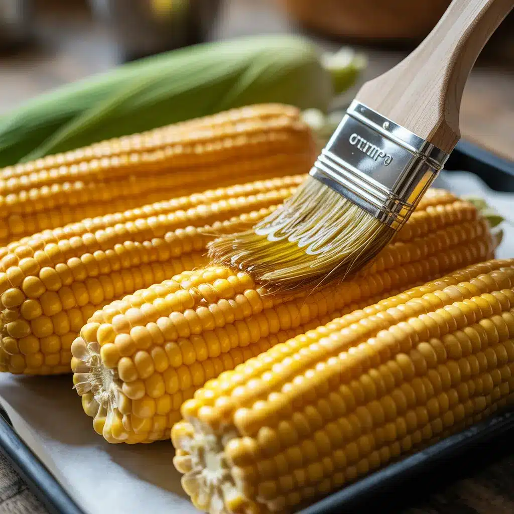 Smoky Grilled Corn on the Cob BBQ Style