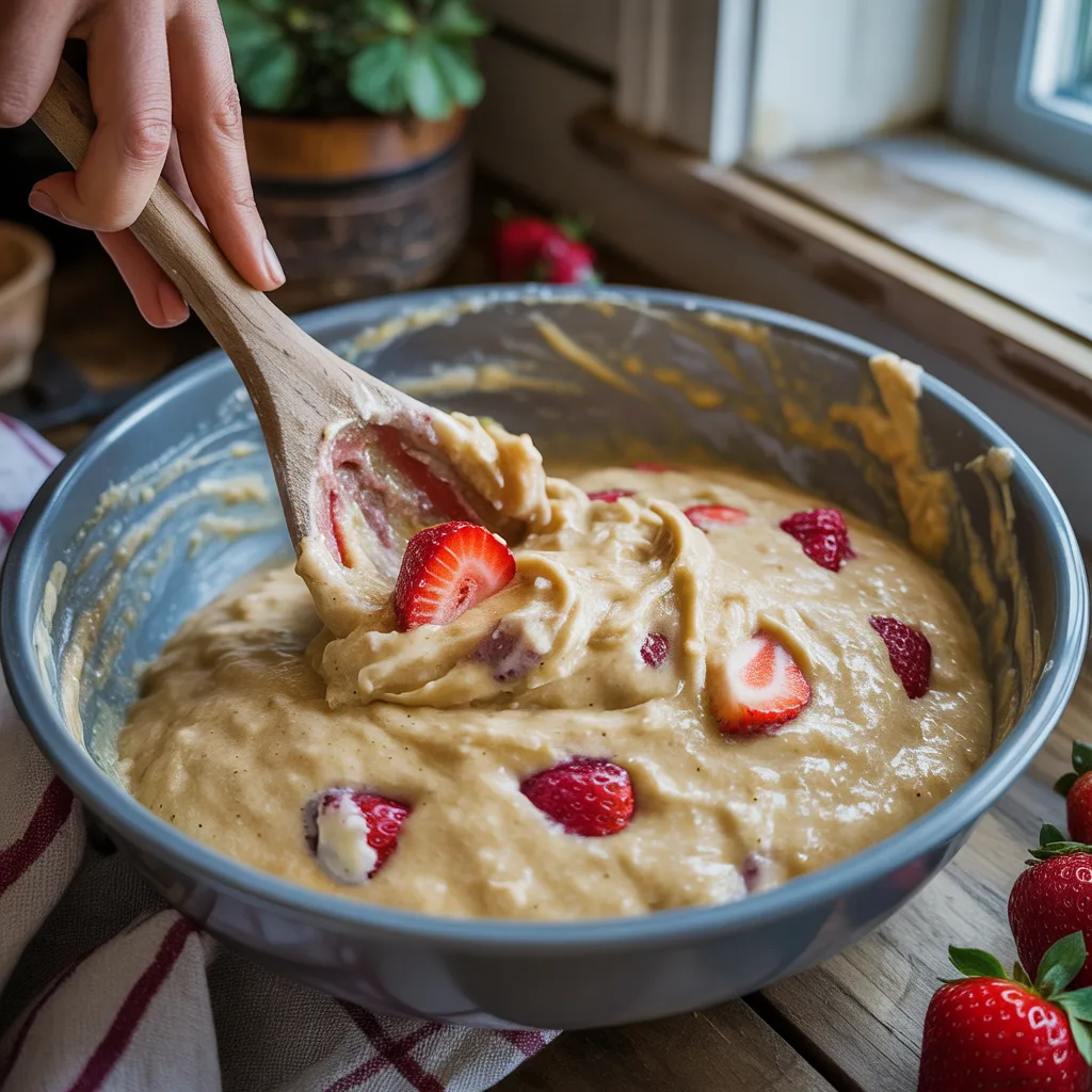 Healthy Strawberry Banana Muffins (So Easy to Make)
