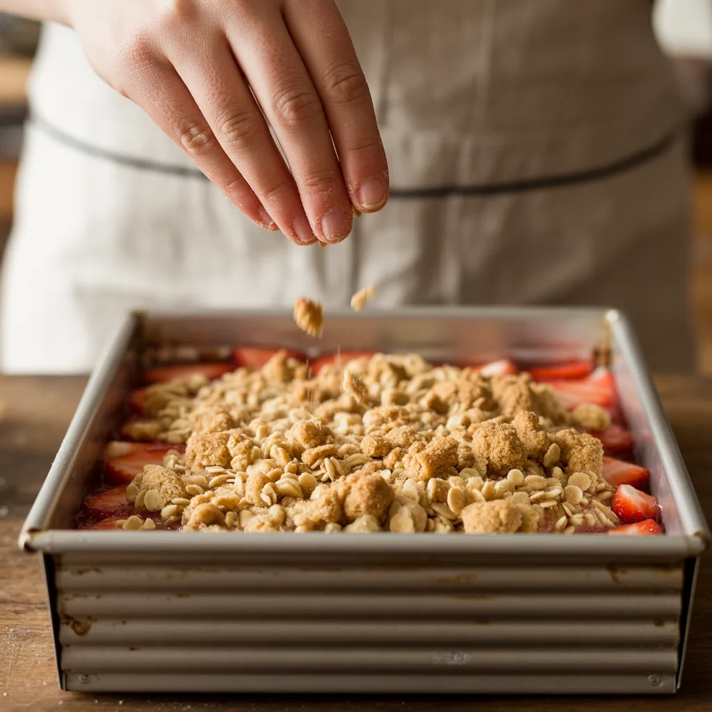 Strawberry Oatmeal Crumble Bars Recipe – Easy, Quick & Delicious