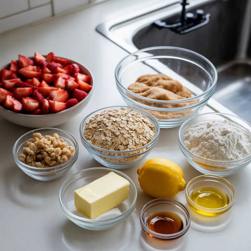 Strawberry Oatmeal Crumble Bars – Easy Recipe You’ll Make Again