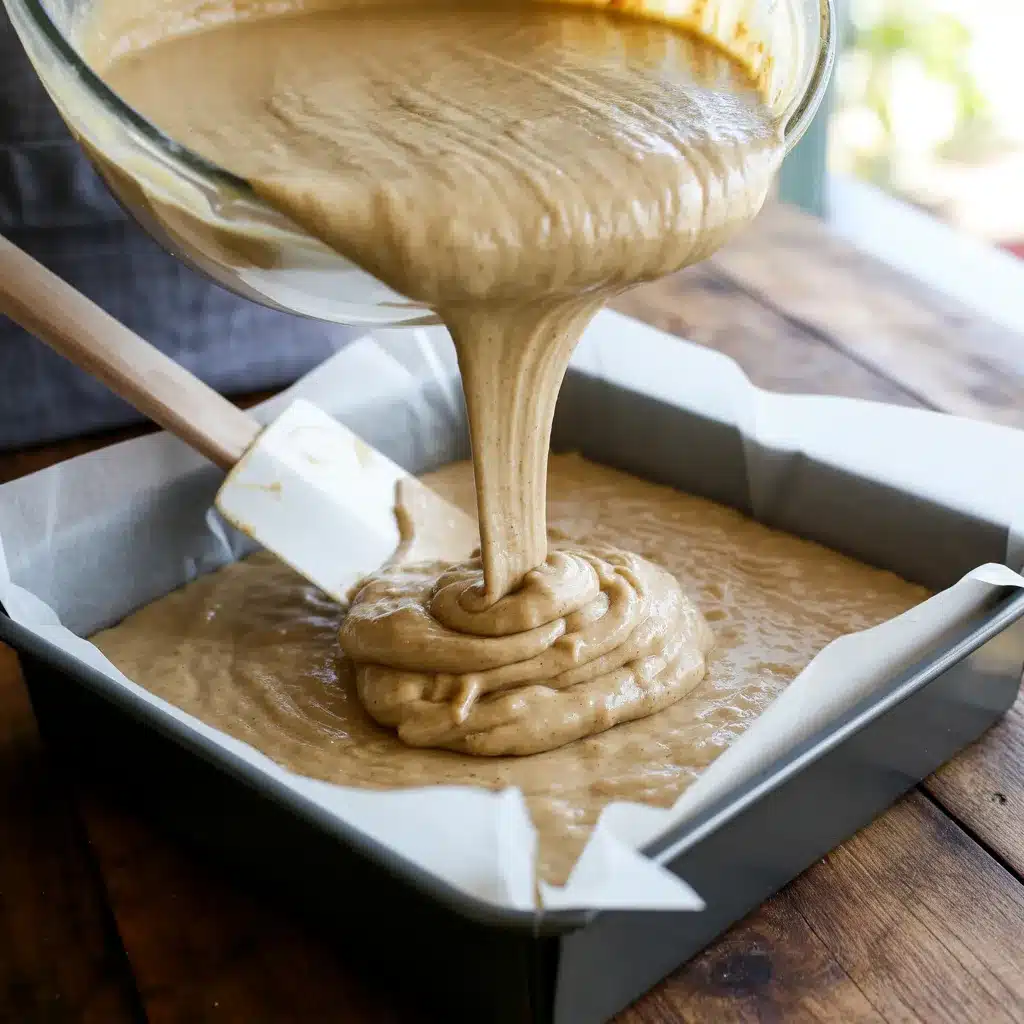 The Best Vegan Banana Bread Blondies Ever