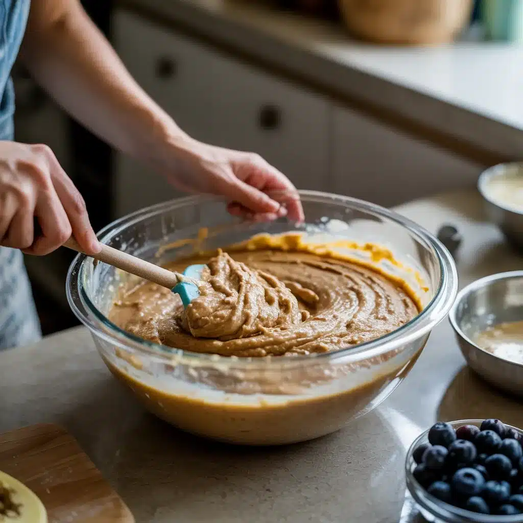 Vegan Blueberry Blondies Easy Plant Based Dessert