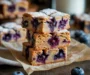 Easy Vegan Blueberry Blondies Soft & Chewy Treat