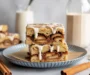 Mixing Wet Ingredients for Vegan Cinnamon Roll Blondies Easy Recipes