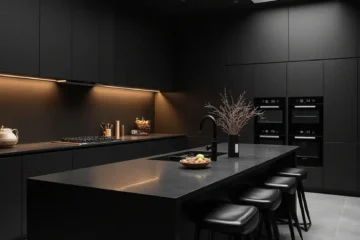 Modern Kitchen Design Black