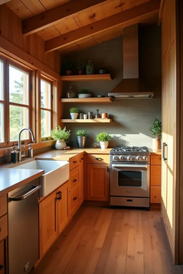 Modern Wood Kitchen