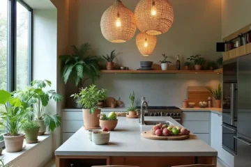 Modern Boho Kitchen