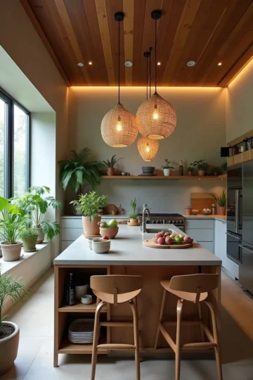 Modern Boho Kitchen
