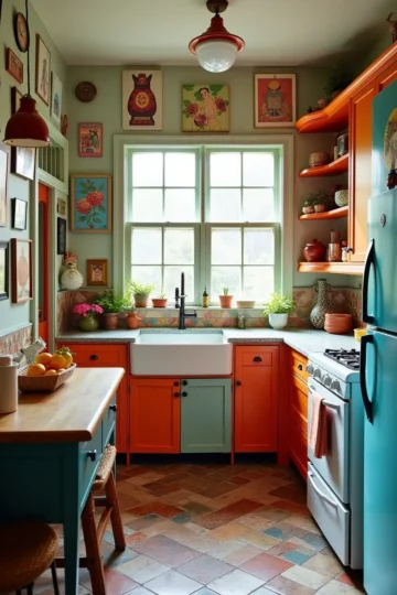 small cozy kitchens
