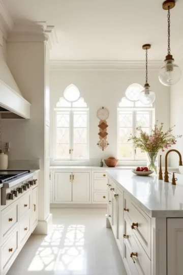 Modern White Kitchen Design