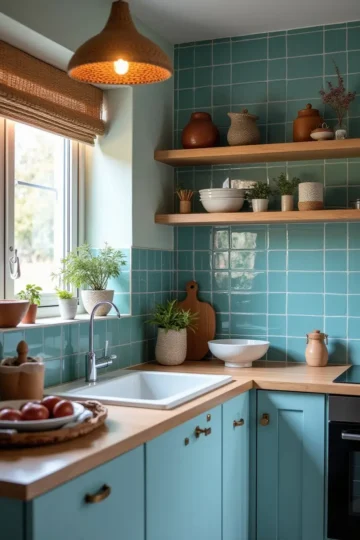 30 Minimal Scandi Boho Kitchen Ideas with Organic Modern Style