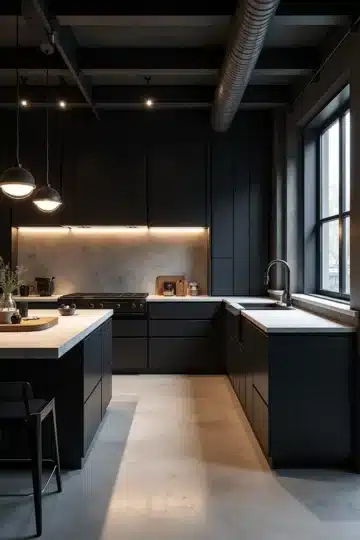 Modern Industrial Kitchen Design